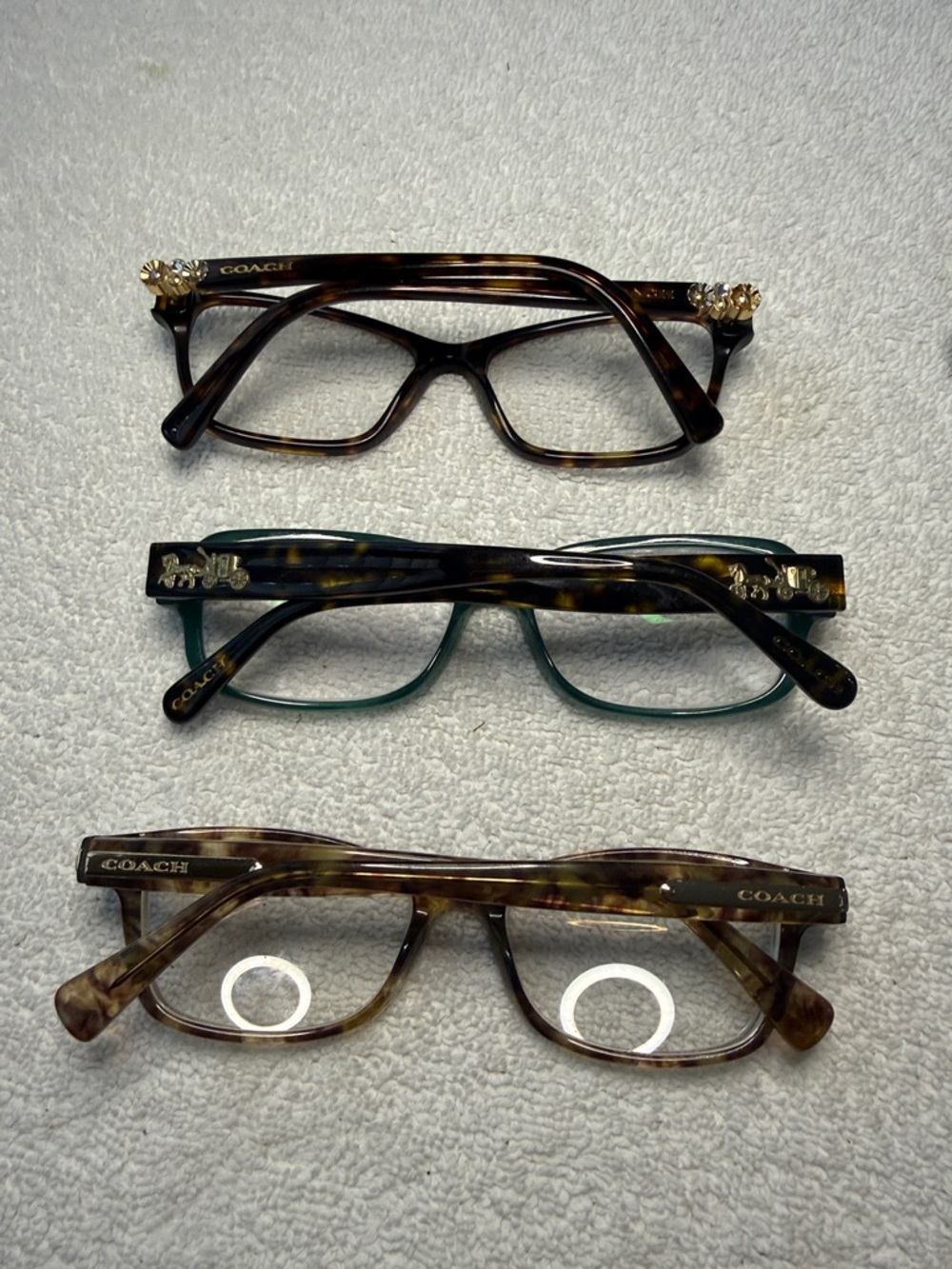 6 pair of COACH Eyeglasses/Sunglasses designer FRAMES ONLY - Picture 4 of 16